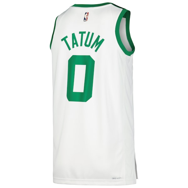Jayson Tatum Boston Celtics Nike Swingman Player Jersey - Classic Edition - White - Image 3