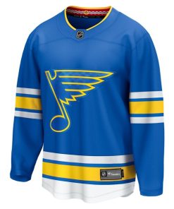 Alternative view of St. Louis Blues  Home Breakaway Jersey - Blue