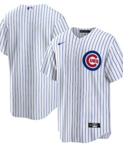 Chicago Cubs Nike Home Blank Replica Jersey - White