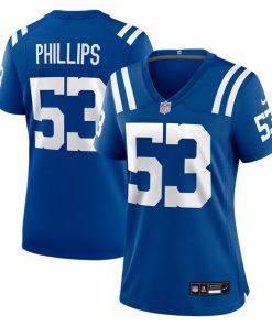 Jacob Phillips Indianapolis Colts Nike Women's Team Game Jersey -  Royal