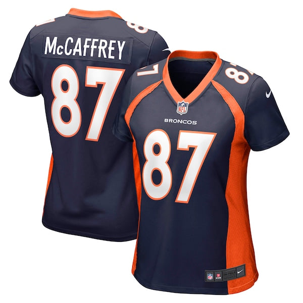 Ed McCaffrey Denver Broncos Nike Women's Retired Player Jersey - Navy/Orange - Image 2