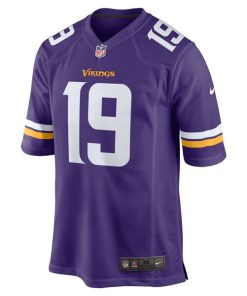 Alternative view of Sean Mannion Minnesota Vikings Nike  Game Jersey -  Purple