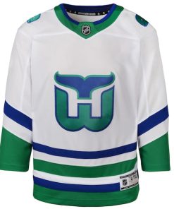 Alternative view of Carolina Hurricanes Youth Whalers Premier Jersey - White