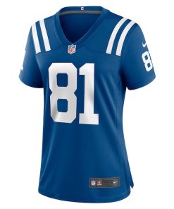 Alternative view of Mo Alie-Cox Indianapolis Colts Nike Women's Team Game Jersey - Royal