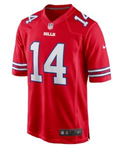 Alternative view of Stefon Diggs Buffalo Bills Nike Alternate Game Jersey - Red