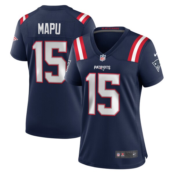 Marte Mapu New England Patriots Nike Women's Game Jersey - Navy - Image 2