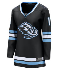 Alternative view of Dylan Guenther Utah Mammoth  Women's Home Breakaway Player Jersey - Black