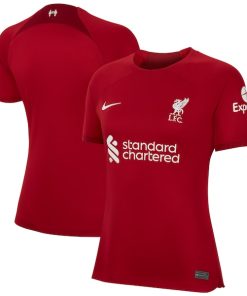 Liverpool Nike Women's 2022/23 Home Replica Blank Jersey - Red