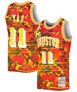 Yao Ming Houston Rockets 2004/05 Hardwood Classics Lunar New Year Swingman Jersey - Red