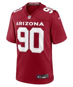 Alternative view of Ben Stille Arizona Cardinals Nike Team Game Jersey -  Cardinal