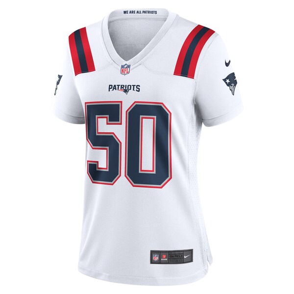 Mike Vrabel New England Patriots Nike Women's Retired Player Game Jersey - White - Image 2