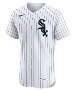 Alternative view of Chicago White Sox Nike Home Elite Jersey - White
