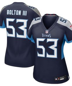 Curtis Bolton III Tennessee Titans Nike Women's Team Game Jersey -  Navy