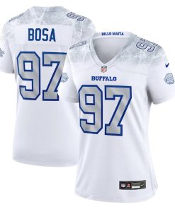 Joey Bosa Buffalo Bills Nike Women's 2025 Rivalries Collection Game Jersey - White
