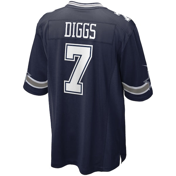 Trevon Diggs Dallas Cowboys Nike Game Jersey - Navy/White - Image 4