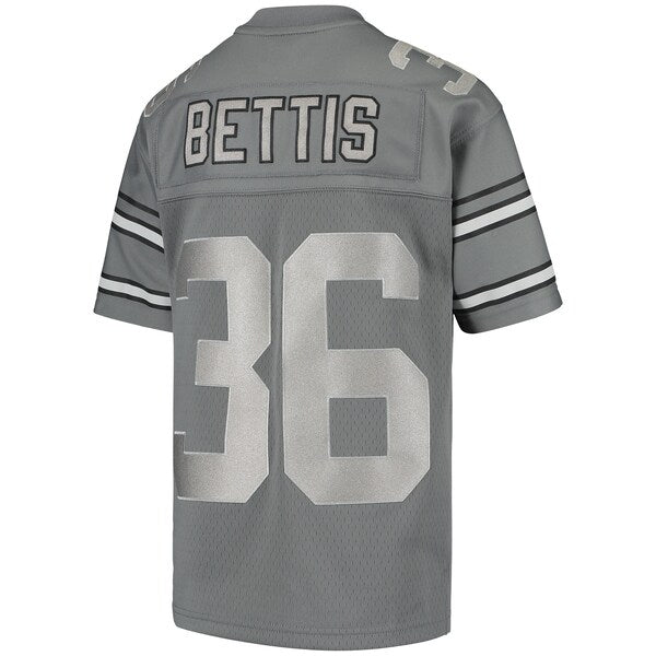 Jerome Bettis Pittsburgh Steelers Youth 1996 Retired Player Metal Replica Jersey - Charcoal - Image 3