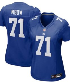 Marcus Mbow New York Giants Nike Women's Team Game Jersey -  Royal