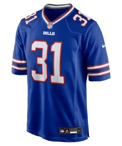 Alternative view of Maxwell Hairston Buffalo Bills Nike 2025 NFL Draft First Round Pick Game Jersey - Royal