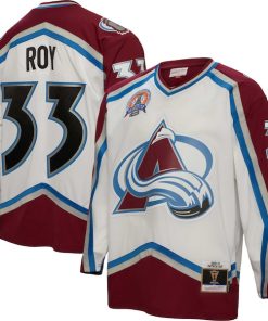 Patrick Roy Colorado Avalanche  2000/01 Blue Line Player Jersey - White