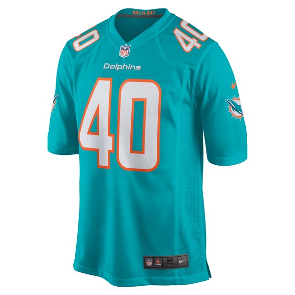Nik Needham Miami Dolphins Nike Game Jersey - Aqua - Image 2