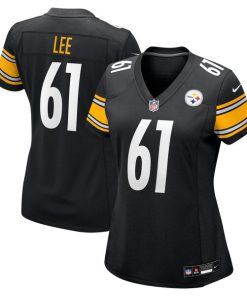 Logan Lee Pittsburgh Steelers Nike Women's  Game Jersey -  Black