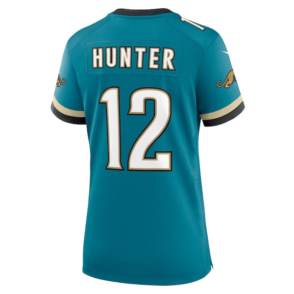 Travis Hunter Jacksonville Jaguars Nike Women's Alternate 2 Prowler Throwback Game Jersey - Teal - Image 3