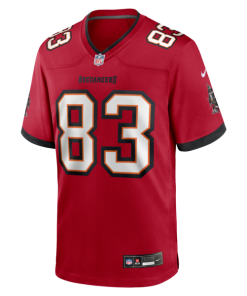 Alternative view of Caden Prieskorn Tampa Bay Buccaneers Nike Team Game Jersey -  Red