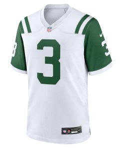 Alternative view of Jordan Whitehead New York Jets Nike Classic Alternate Player Game Jersey - White