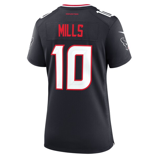 Davis Mills Houston Texans Nike Women's Team Game Jersey - Navy - Image 4