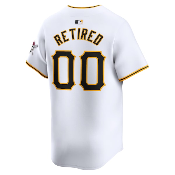 Pittsburgh Pirates Nike Home Limited Pick-A-Player Retired Roster Jersey - White - Image 3