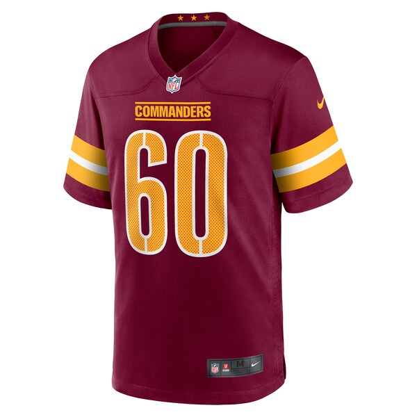Michael Deiter Washington Commanders Nike Game Jersey - Burgundy - Image 2