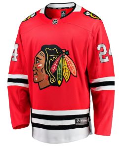 Alternative view of Sam Lafferty Chicago Blackhawks  Home Breakaway Jersey - Red