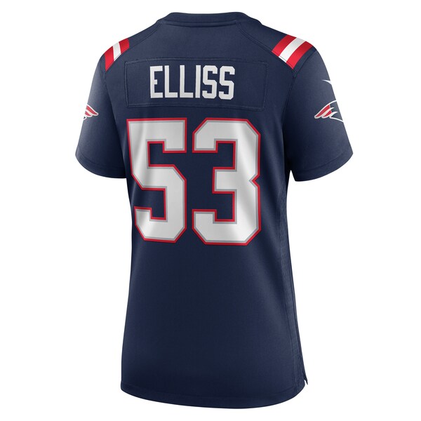 Christian Elliss New England Patriots Nike Women's Game Jersey - Navy - Image 4