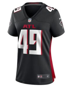 Alternative view of Liam McCullough Atlanta Falcons Nike Women's Team Game Jersey -  Black