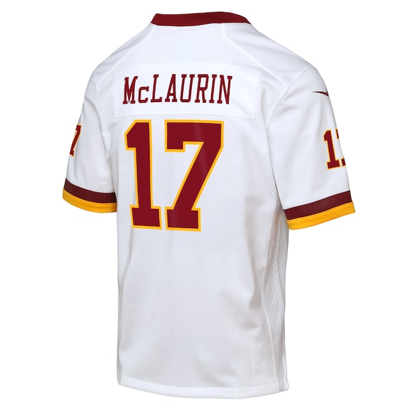 Terry McLaurin Washington Commanders Nike Youth Game Super Bowl Era Jersey - White - Image 3