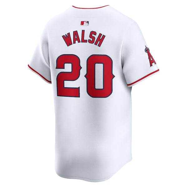 Jared Walsh Los Angeles Angels Nike Home Limited Player Jersey - White - Image 3