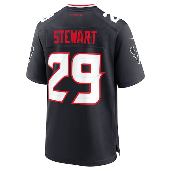 M.J. Stewart Houston Texans Nike Team Game Jersey - Navy - Image 3