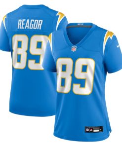 Alternative view of Jalen Reagor Los Angeles Chargers Nike Women's Team Game Jersey -  Powder Blue