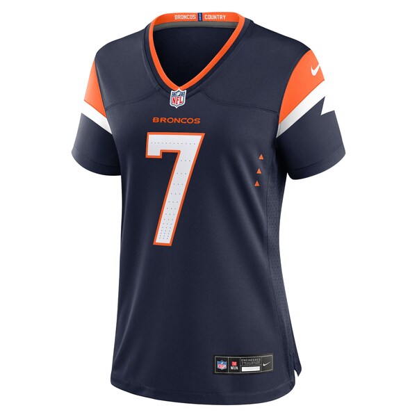 John Elway Denver Broncos Nike Women's Retired Player Alternate Game Jersey - Navy - Image 3