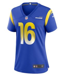 Alternative view of Tyler Johnson Los Angeles Rams Nike Women's Team Game Jersey -  Royal