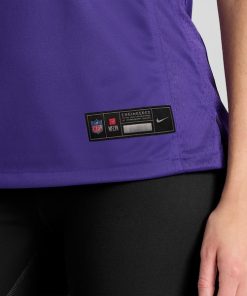 Alternative view of Jonathan Allen Minnesota Vikings Nike Women's Team Game Jersey -  Purple