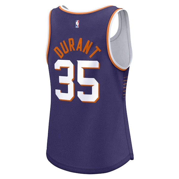 Kevin Durant Phoenix Suns Women's Fast Break Player Jersey - Icon Edition - Purple - Image 3