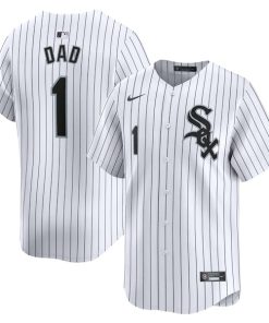 Chicago White Sox Nike #1 Dad Home Limited Jersey - White