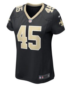 Alternative view of Nephi Sewell New Orleans Saints Nike Women's Game Player Jersey - Black
