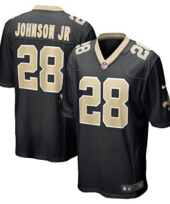 Lonnie Johnson Jr. New Orleans Saints Nike Team Game Jersey -  Black