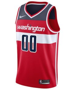 Alternative view of Washington Wizards Nike 2020/21 Swingman Custom Jersey - Icon Edition - Red