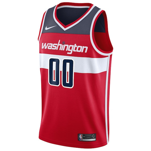 Washington Wizards Nike 2020/21 Swingman Custom Jersey - Icon Edition - Red - Image 2