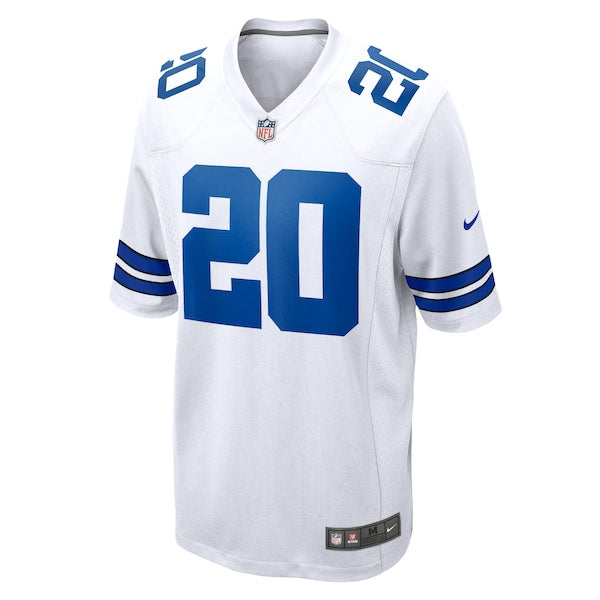 Tony Pollard Dallas Cowboys Nike Game Player Jersey - White/Navy - Image 3