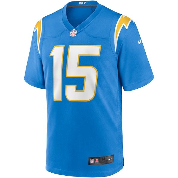 Jalen Guyton Los Angeles Chargers Nike Game Player Jersey - Powder Blue - Image 2