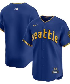 Seattle Mariners Nike City Connect Limited Jersey - Royal